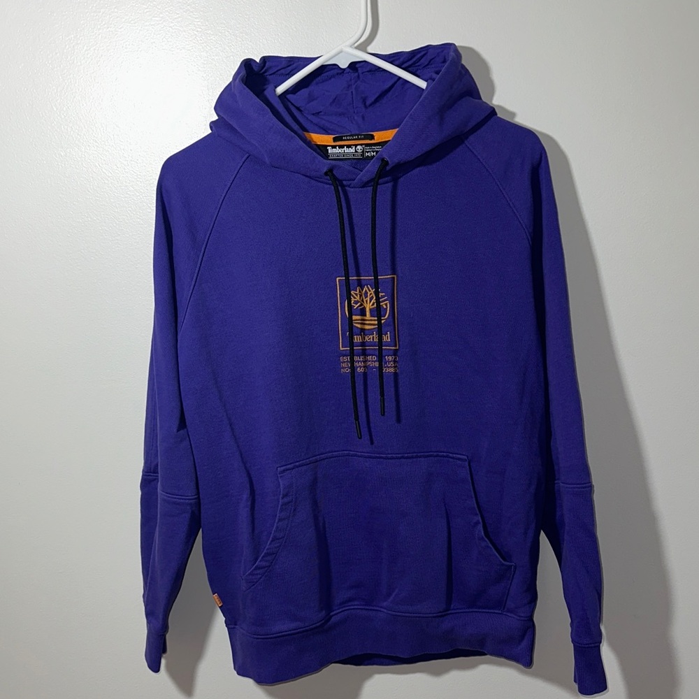 Timberland Purple Hoodie Size Medium